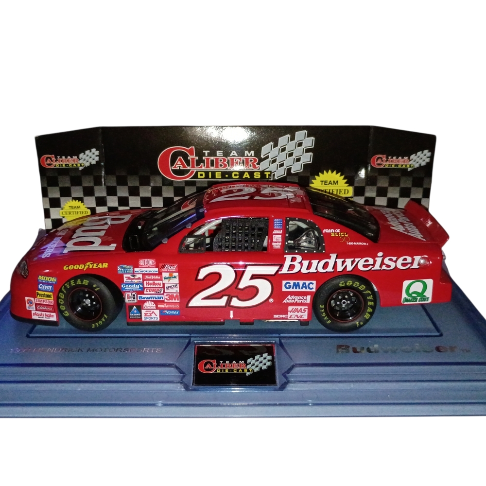 1:24 Wally Dallenbach #25 Nascar Diecast Budweiser 1999 Monte Carlo 1 of 5,004
